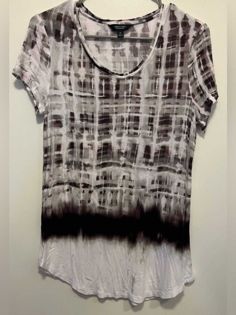 CLEARANCE! Simply Vera by Vera Wang Women's Tie Dye Shirt - Medium